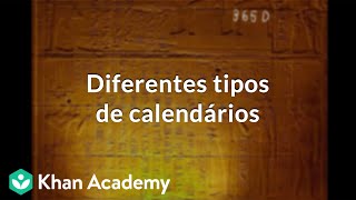 Diferentes tipos de calendários [upl. by Yerak]