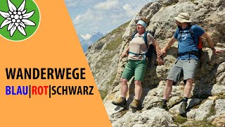 Wandern Wegeschwierigkeiten verstehen  Sicher Bergwandern  Episode 4 [upl. by Leipzig737]