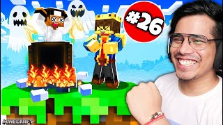 SCARY GHOST Attack In Minecraft Oneblock 😱 [upl. by Nosidda]