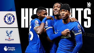 Chelsea 21 Crystal Palace  HIGHLIGHTS  Premier League 202324 [upl. by Fisoi174]