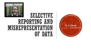 Selective Reporting and Misrepresentation of Data [upl. by Jacquet]