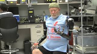 Amputee Makes History with APL’s Modular Prosthetic Limb [upl. by Spain300]