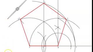 Pentagono regolare dato il lato [upl. by Mcgee]