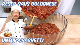 RESEP SAUS BOLOGNESE  UNTUK SPAGHETTI [upl. by Ot]