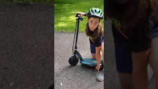 How to use the Razor Power Core E100 electric scooter [upl. by Laurinda]