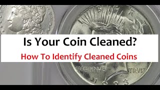 Are Your Coins Cleaned Identify Cleaned Coins  How To Tell If A Coin Is Cleaned [upl. by Darb936]