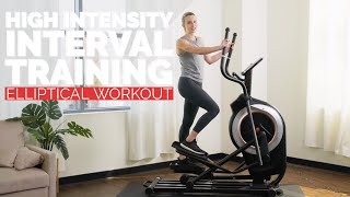 30 Minute Heart Pumping Elliptical HIIT Workout [upl. by Mathis]