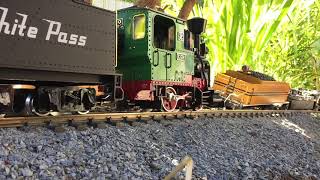 Garden Railway Crash [upl. by Nilhsa]