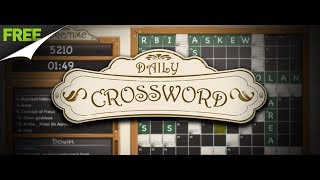 Daily Crossword  Free to Play  Gameplay [upl. by Lenox]