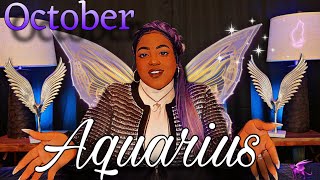 AQUARIUS  What YOU Need To Hear Right NOW ☽ OCTOBER MONTHLY ✵ Psychic Tarot Reading [upl. by Alletniuq]