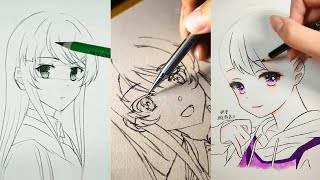 How To Draw Anime Satisfying Anime Art [upl. by Bronwen]