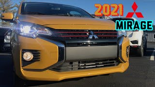 FULL REVIEW  Is the 2021 Mitsubishi Mirage the best one yet [upl. by Clawson]