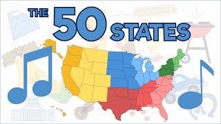 50 States and Capitals Song [upl. by Nilorac132]