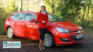 Vauxhall Astra estate review  CarBuyer [upl. by Ofella]