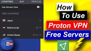 How to use free servers of proton vpn  Free VPN with unlimited bandwidth  Free VPN Servers [upl. by Hadeehsar664]