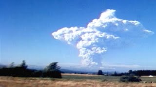 Footage of the 1980 Mount St Helens Eruption [upl. by Zaller]