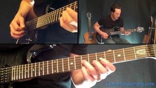 Hangar 18 Guitar Lesson  Megadeth  Famous Riffs [upl. by Trovillion542]