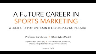 Sports Marketing Learn about Jobs in the Industry [upl. by Erhard]