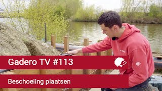 113 Beschoeiing plaatsen [upl. by Gambell]