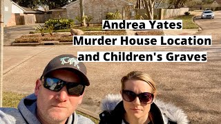 Andrea Yates  Murder House Location  Visit to Kids Graves [upl. by Annekahs]