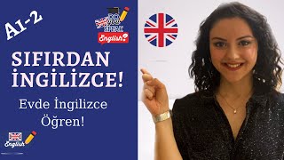 Başlangıç Seviyesi İngilizce DERS 1  Evde İngilizce Öğren [upl. by Adnoral]