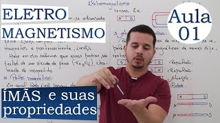 ELETROMAGNETISMO  AULA 01 ÍMÃS E SUAS PROPRIEDADES [upl. by Oilasor]