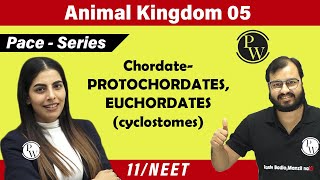 Animal Kingdom 05  Chordate  PROTOCHORDATES  EUCHORDATES cyclostomes  11  NEET  PACE SERIES [upl. by Ddot317]