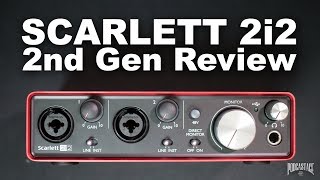 Focusrite Scarlett 2i2 2nd Gen USB Audio Interface Review  Explained [upl. by Fabrienne]