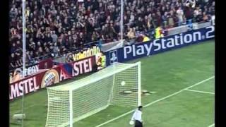 Barcelona 02 Real Madrid  200102 UEFA Champions League Semifinals [upl. by Vivi]