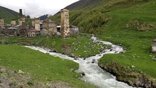 Journey from Ushguli to Mestia Georgia [upl. by Vandyke144]