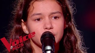 Serge Lama  Je suis malade  Lizzie  The Voice Kids 2024  Auditions à laveugle [upl. by Cronin748]