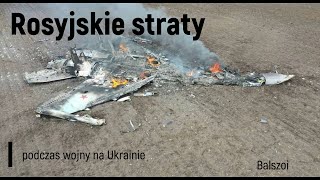 Rosyjskie straty  podczas wojny na Ukrainie [upl. by Ykcim]