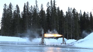 40 mm Airburst Product Demonstration [upl. by Nallid]