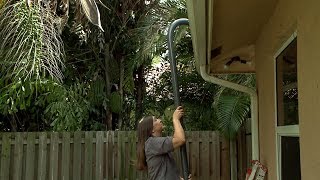 DIY Gutter Cleaning No Ladders Required [upl. by Stimson]