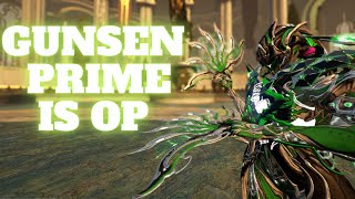 This Warframe Gunsen Prime Build is INSANE [upl. by Anahs]