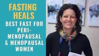 Which Type of Fast is Best for Perimenopausal amp Menopausal Women [upl. by Phedra]