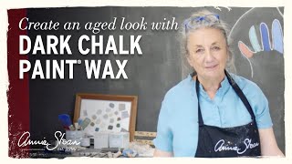 How to create an aged look using Dark Chalk Paint® Wax [upl. by Aima]