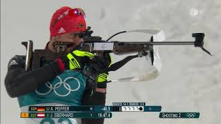 OG2018 Arnd Peiffer  olympic champion in sprint [upl. by Rehoptsirhc169]