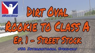 iRacing Dirt Oval  Rookie to Class A  Ep 1 [upl. by Lib]