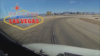 Landing in Las Vegas Mc Carran Intl Airport Cockpit view [upl. by Kalie440]