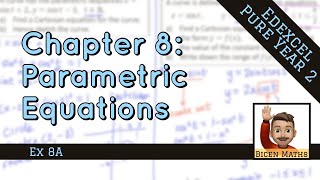 Parametric Equations 1 • Intro Cartesian and DomainRange • P2 Ex8A • 🚀 [upl. by Psyche]