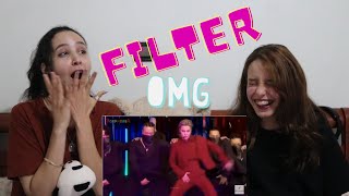 BTS JIMIN  FILTER【Live Performance】MAP OF THE SOUL ON E 💜 REACTION [upl. by Leffen259]