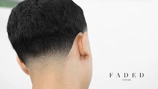 STEP BY STEP SKIN TAPER FADE TUTORIAL HAIRCUT TUTORIAL [upl. by Aneetak]