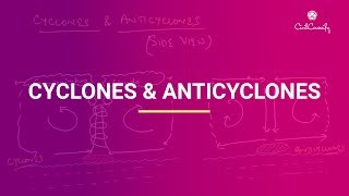 Cyclones amp Anticyclones  Characteristics Difference amp Location [upl. by Amadis]