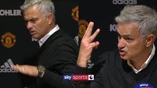 Jose Mourinho storms out of press conference demanding respect [upl. by Blakely]