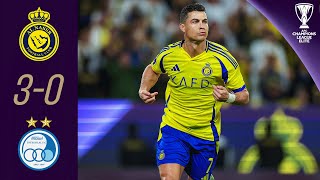 Ronaldo amp Durán fire Al Nassr through  Al Nassr KSA  Esteghlal FC IRN  Highlights ACL Elite™ [upl. by Elva]