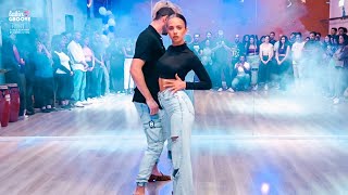 Frio Bachata Remix  Jensen amp Pinto Picasso  Daniel y Tom Bachata Dancing [upl. by Freda]