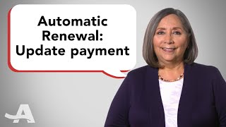 AARP Automatic Renewal How to Update Your Payment [upl. by Cichocki757]