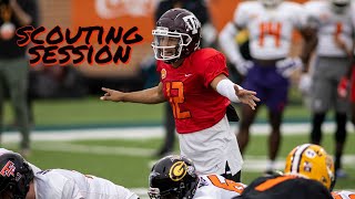 49ers Scouting Session Texas AampM QB Kellen Mond vs Alabama 2020 [upl. by Ria]