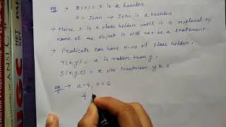 Predicates  discrete mathematics  by Niharika Panda [upl. by Carola]